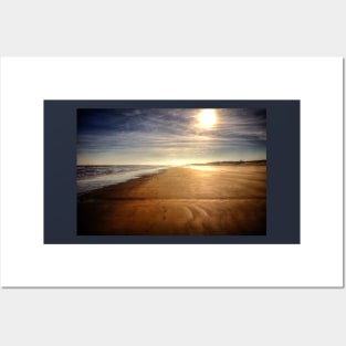 Mablethorpe Beach, Lincolnshire, UK Posters and Art